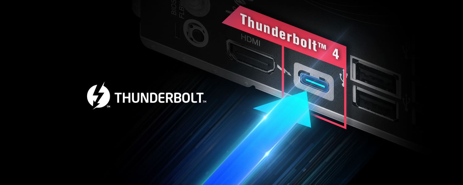 Thunderbolt™ 4/USB4 